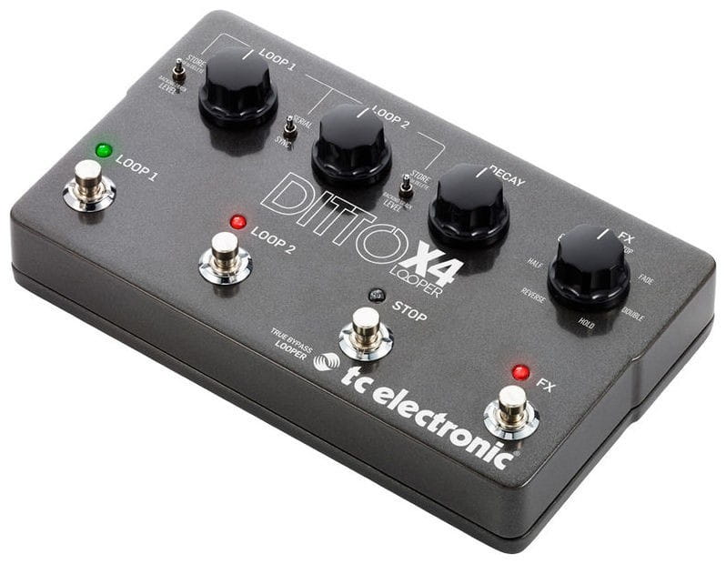 ギター tc electronic DITTO X4 Looper TC Electronic Ditto X4 Looper Looper - Sklep muzyczny Supersound