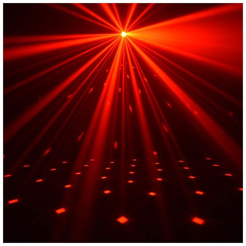 LIGHT4ME TURBO FLOWER - efekt disco LED PAR UV kula laser