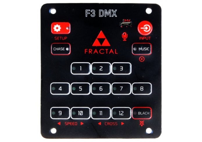 Fractal F3 DMX kontroler