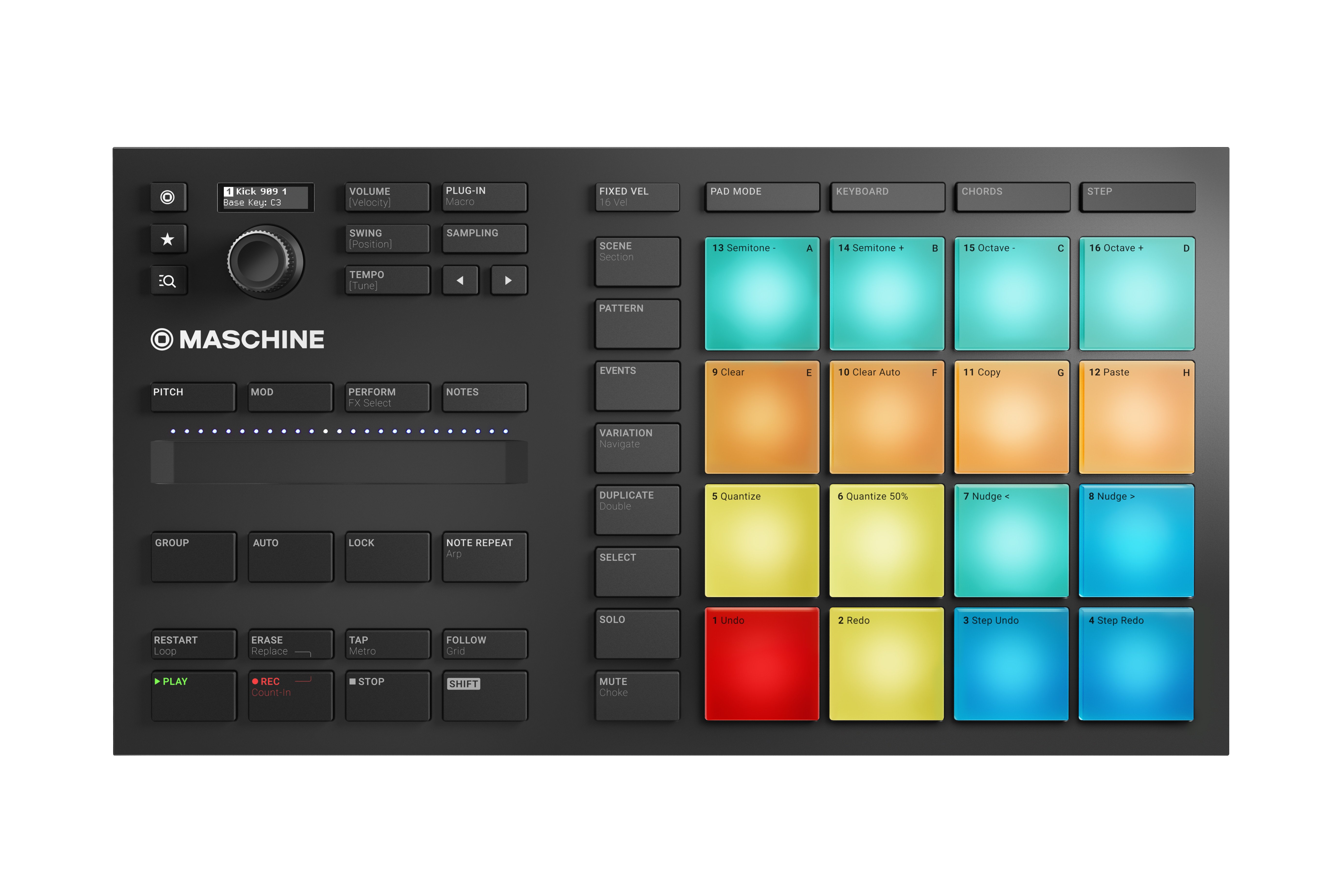 NATIVE INSTRUMENTS MASCHINE MIKRO MK3  front