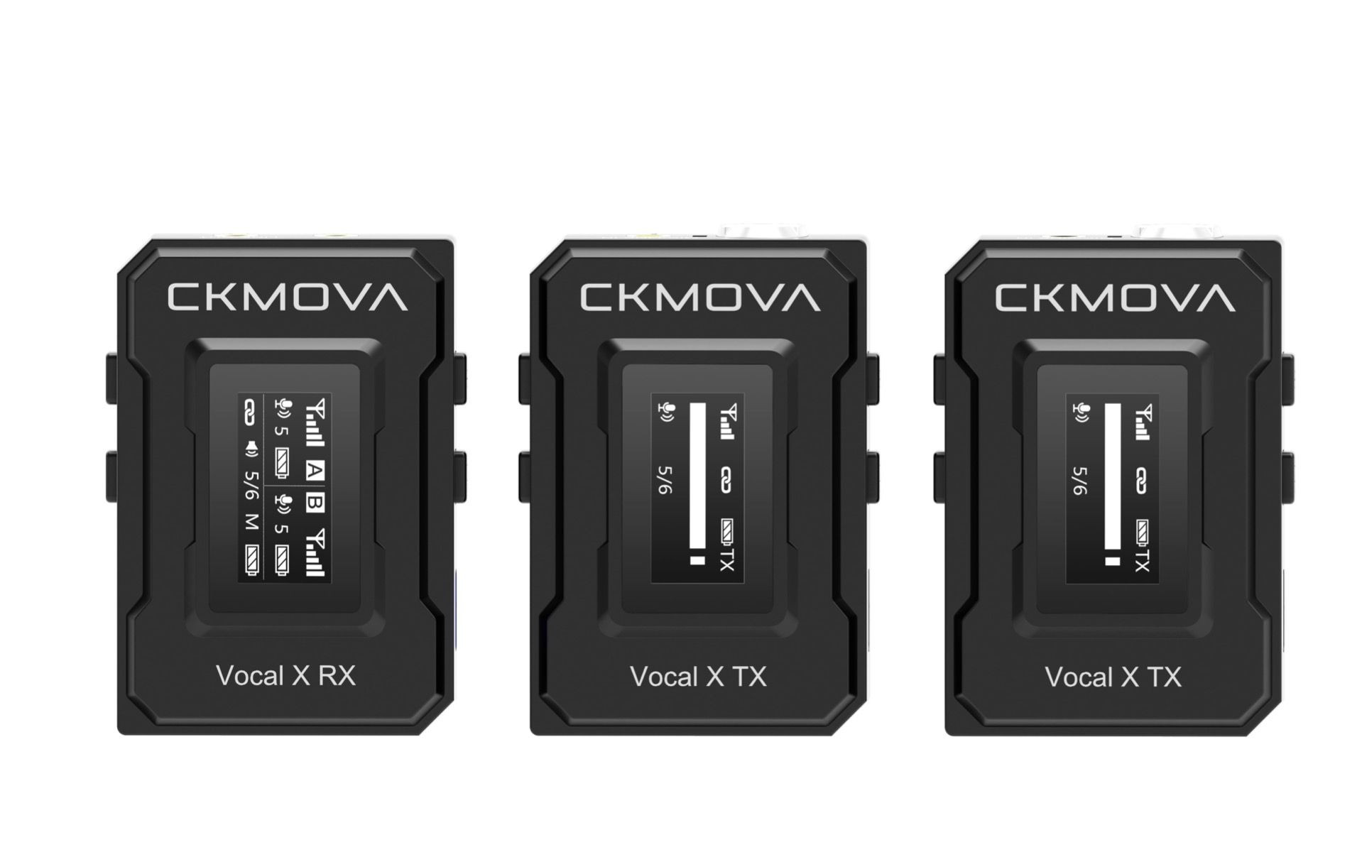 ‌CKMOVA Vocal X V2 - bezprzewodowy mikrofon na kamerę