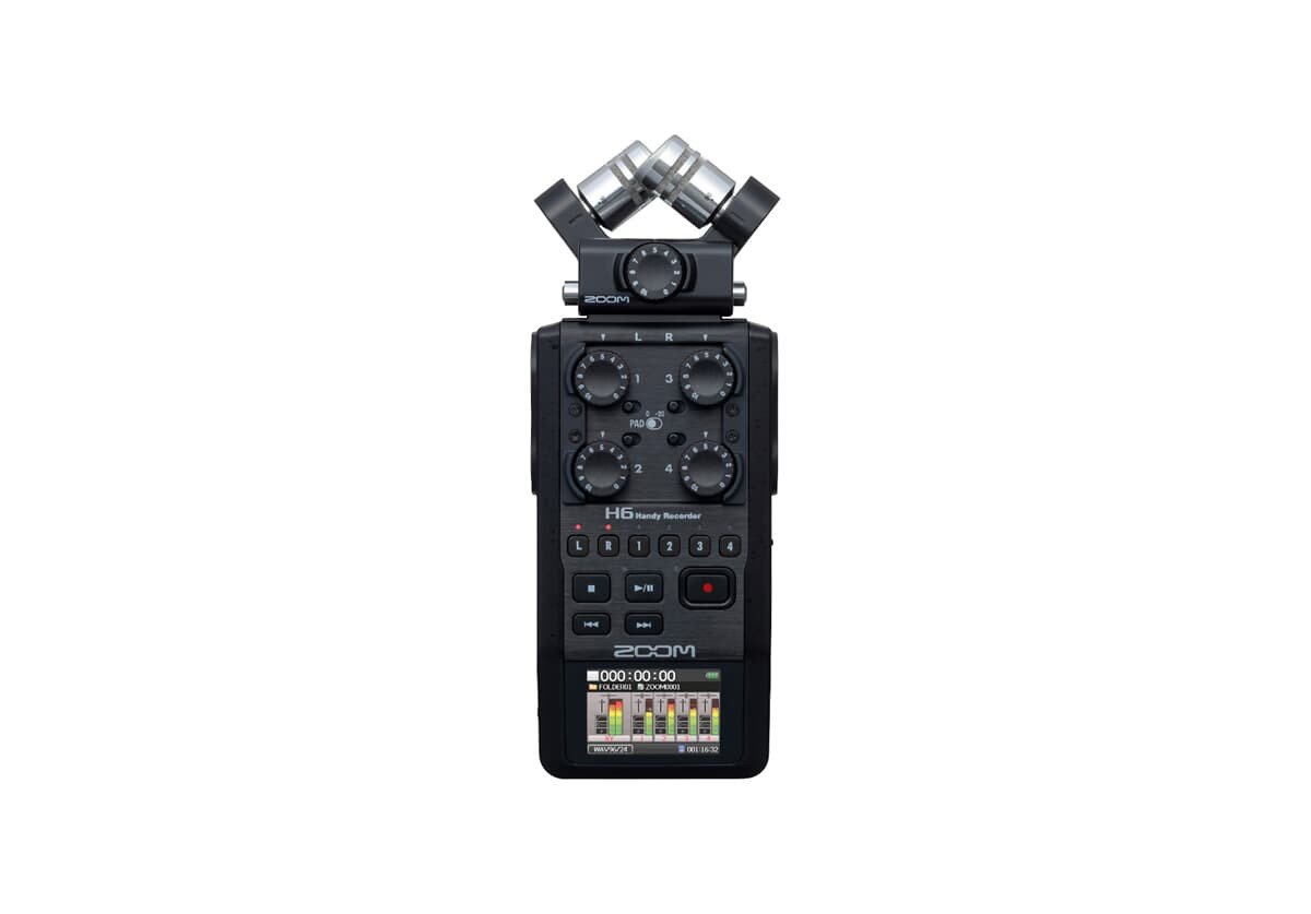 Zoom H6 Black-front