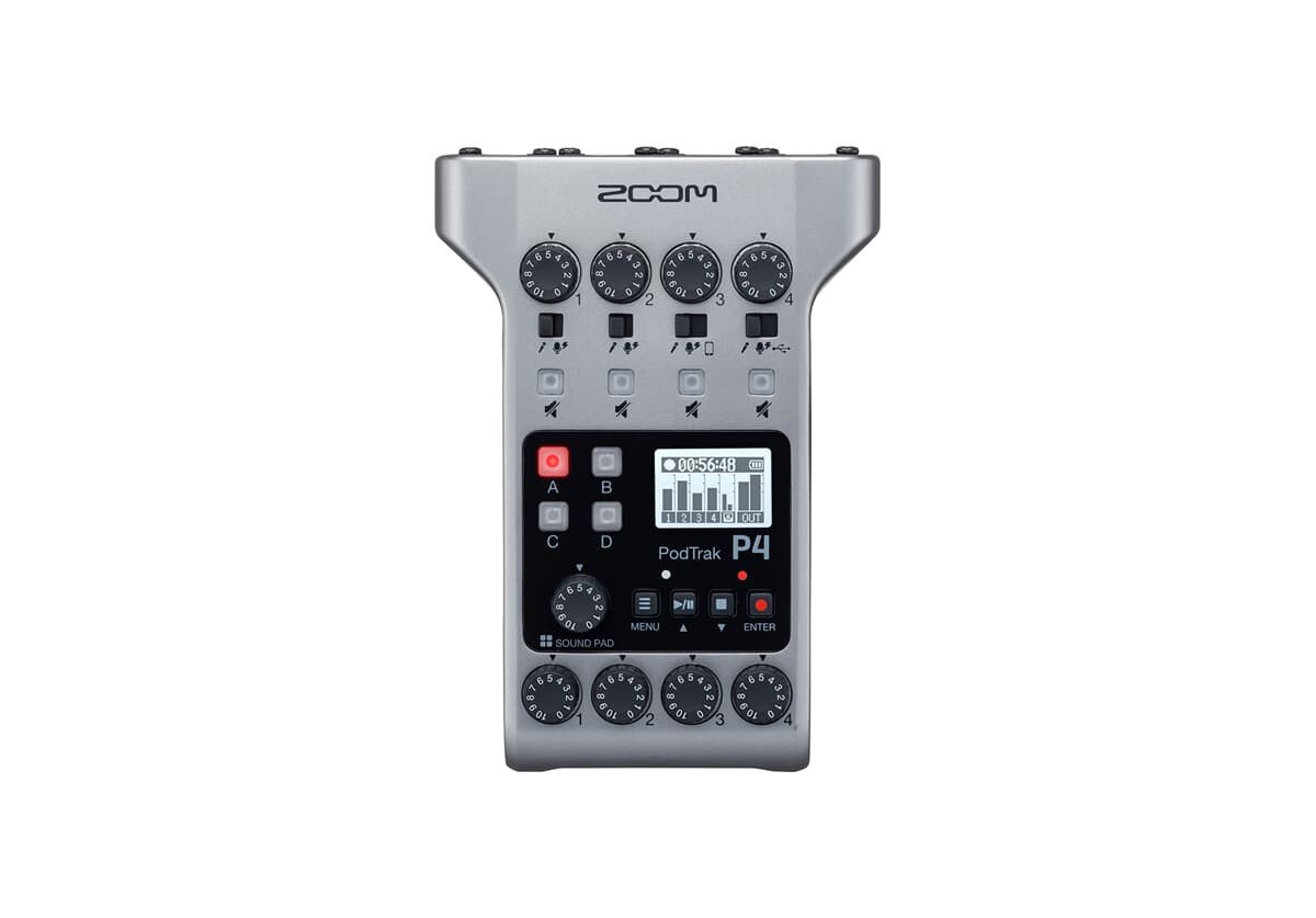 Zoom P4 PodTrak-front