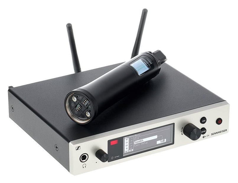 Sennheiser EW 300 G4-BASE COMBO-BW - ZESTAW BEZPRZEWODOWY COMBO Z NADAJNIKIEM DO RĘKI I NADAJNIKIEM MINIATUROWYM 626-698 MHz