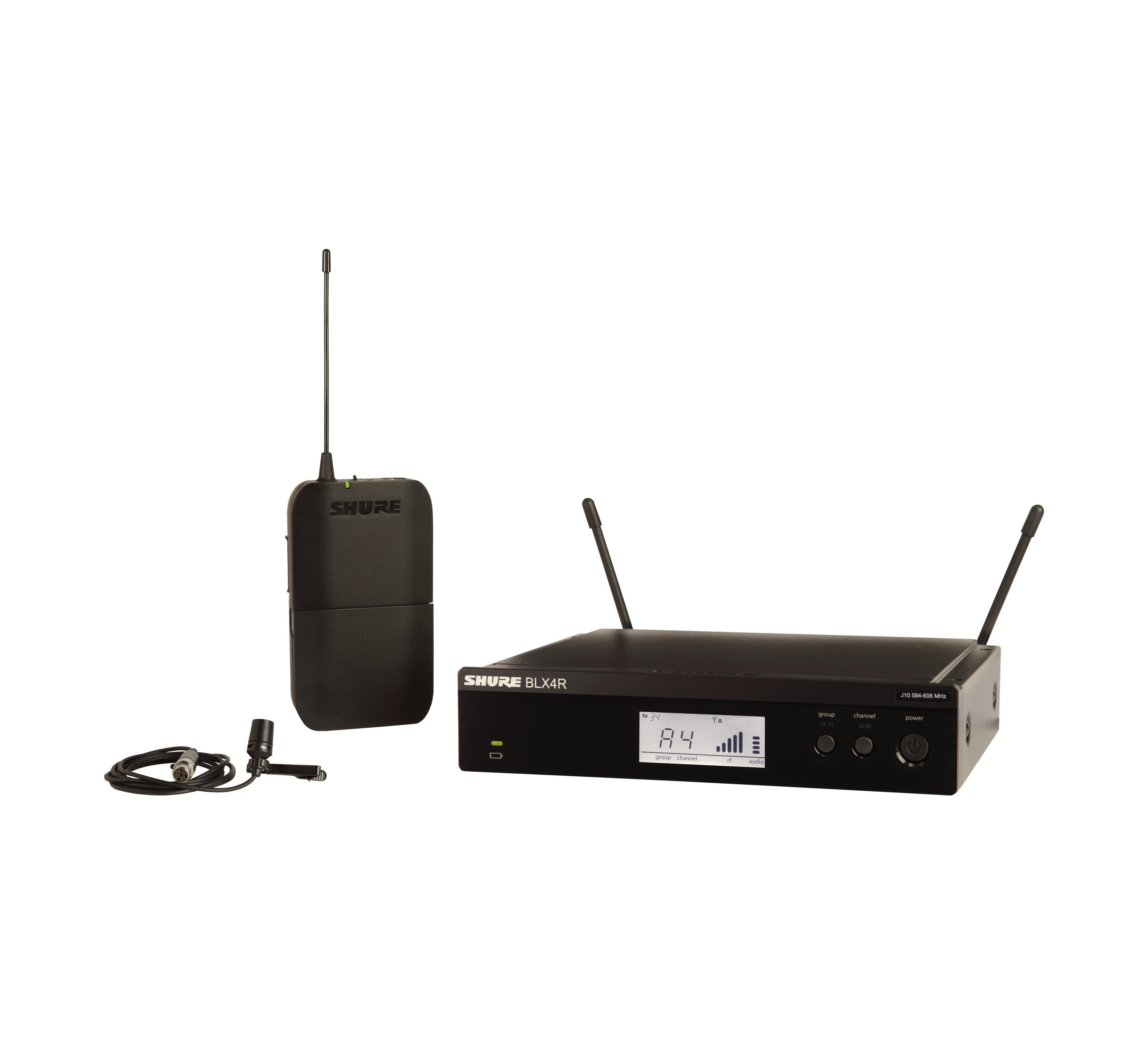Shure BLX 14RE/CVL-H8E - system bezprzewodowy z mikrofonem przypinanym CVL-B/C