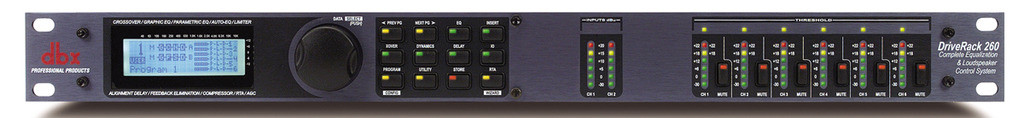 DBX-260 - drive rack - Procesor sterujący systemem nagłośnienia