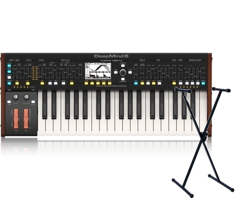 Behringer DEEPMIND 6 - Klawiatura Sterująca + Statyw