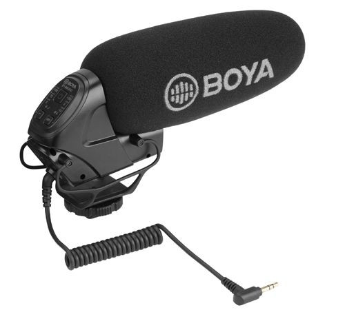 BOYA BY-BM3032 - Superkardioidalny mikrofon kamerowy 