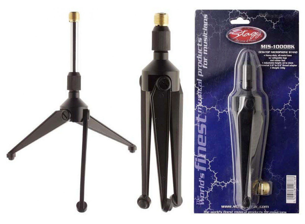 Stagg MIS-1000 BK - statyw mikrofonowy 