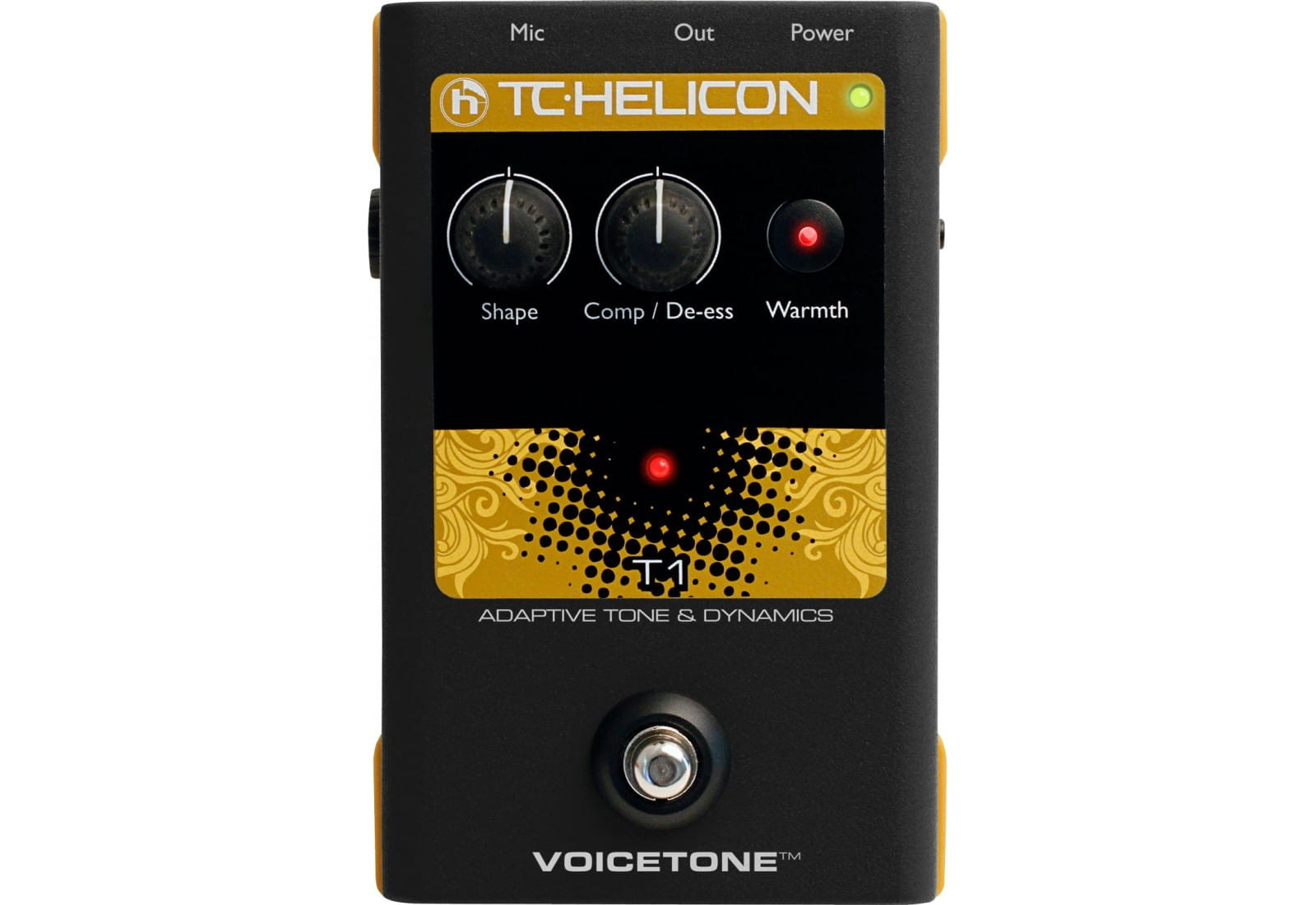 TC Helicon VoiceTone T1-top-front