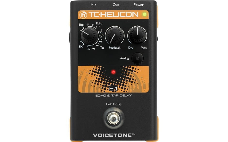 TC Helicon VoiceTone E1-front-top