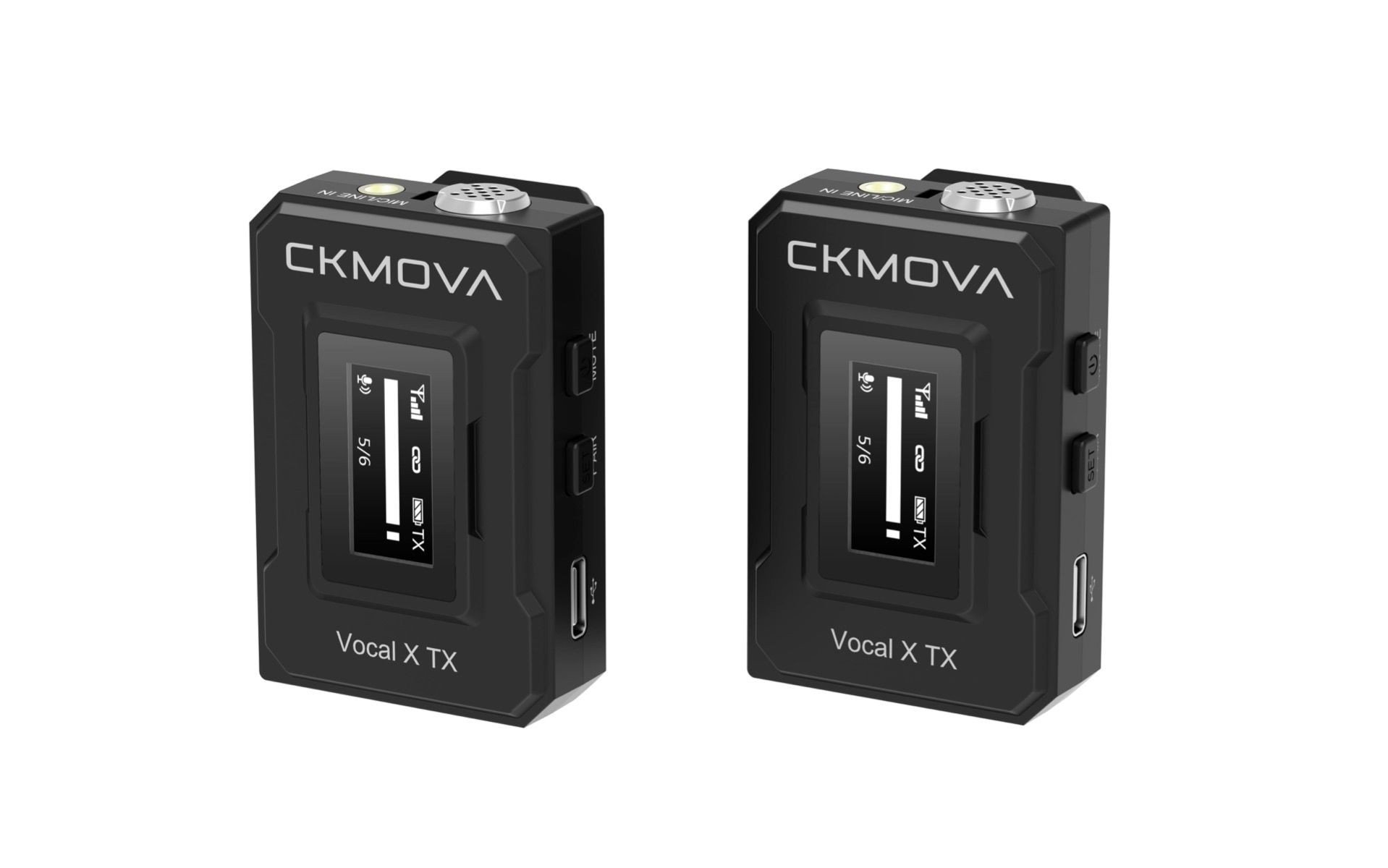 ‌CKMOVA Vocal X V1 - bezprzewodowy mikrofon do kamery