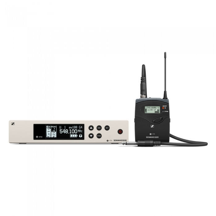 ‌Sennheiser EW 100 G4-Ci1-A - ZESTAW TRANSMISYJNY Z KABLEM Ci1 A:516-558 MHz