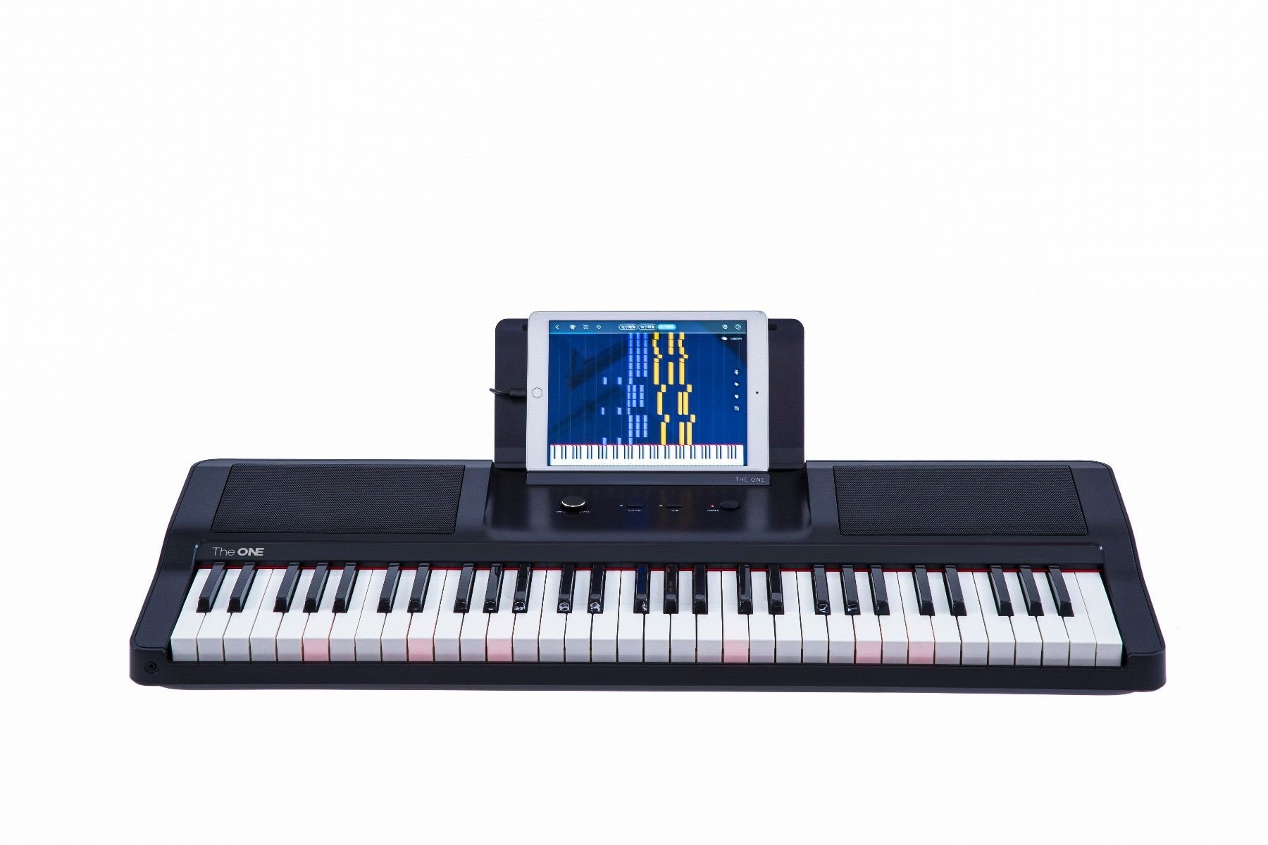 THE ONE- LIGHT KEYBOARD BLACK - Keyboard z aplikacją 