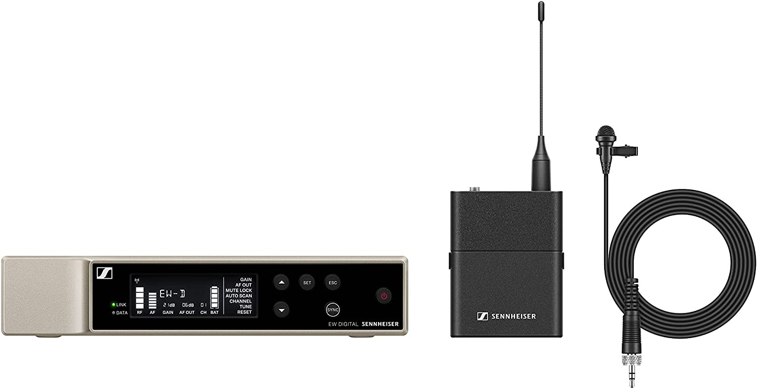 ‌Sennheiser EW-D ME2 SET (S1-7) - CYFROWY BEZPRZEWODOWY ZESTAW PREZENTERSKI Z MIKROFONEM ME2 606-662 MHz