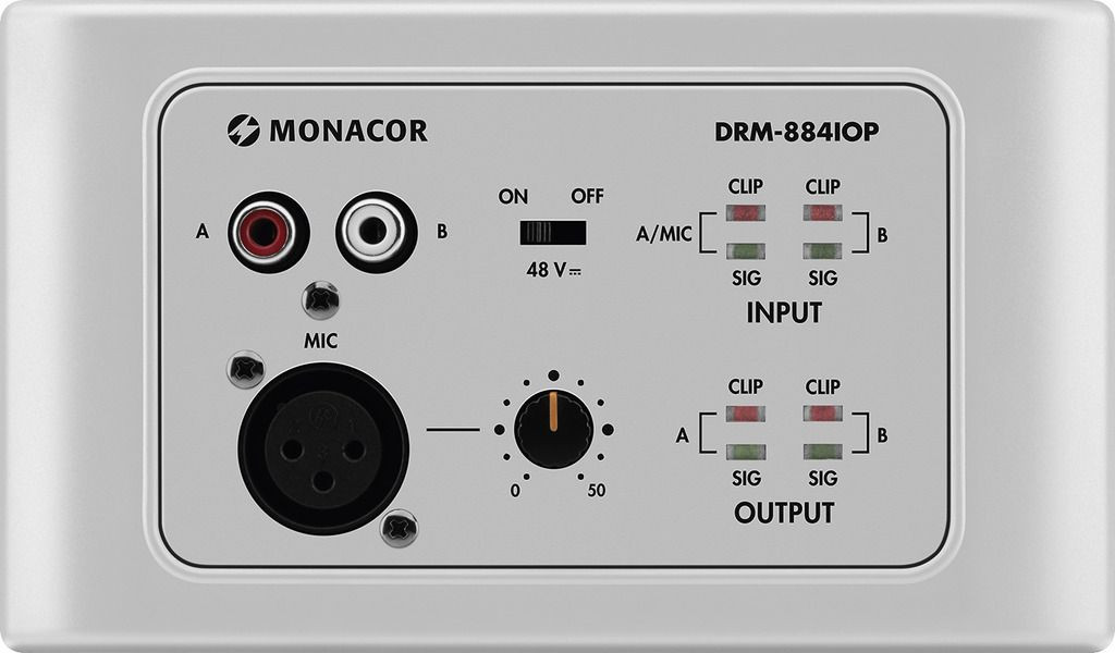 MONACOR DRM-884IOP - Naścienny panel sterujący