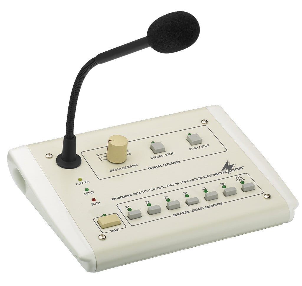 MONACOR PA-6000RC Mikrofon pulpitowy PA