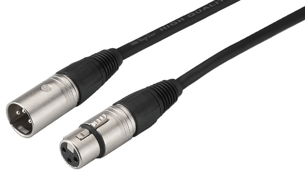 MONACOR MECN-600/SW kabel XLR