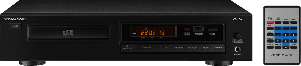 MONACOR CD-156 Odtwarzacz CD/MP3 stereo