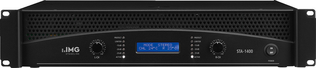 IMG STAGELINE STA-1400 Profesjonalny wzmacniacz stereo PA
