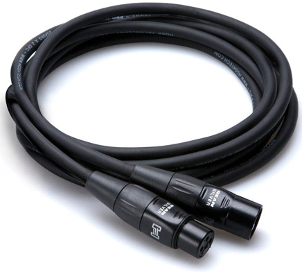 Hosa HMIC-010 Kabel mikrofonowy PRO XLRf-XLRm 3 m
