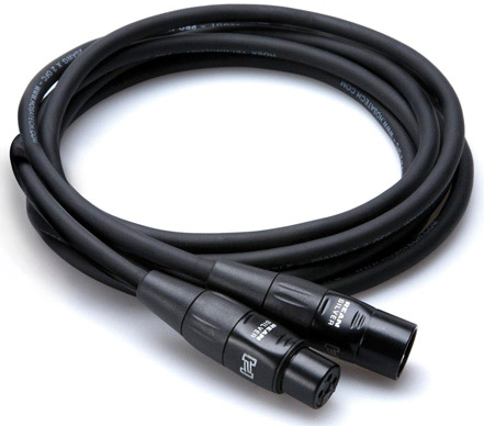 Hosa HMIC-025 Kabel mikrofonowy PRO XLR f-XLRm 7,6 m