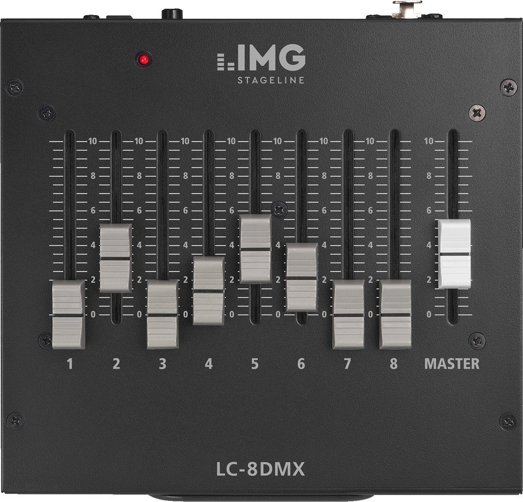 IMG STAGELINE LC-8DMX Kompaktowy kontroler DMX
