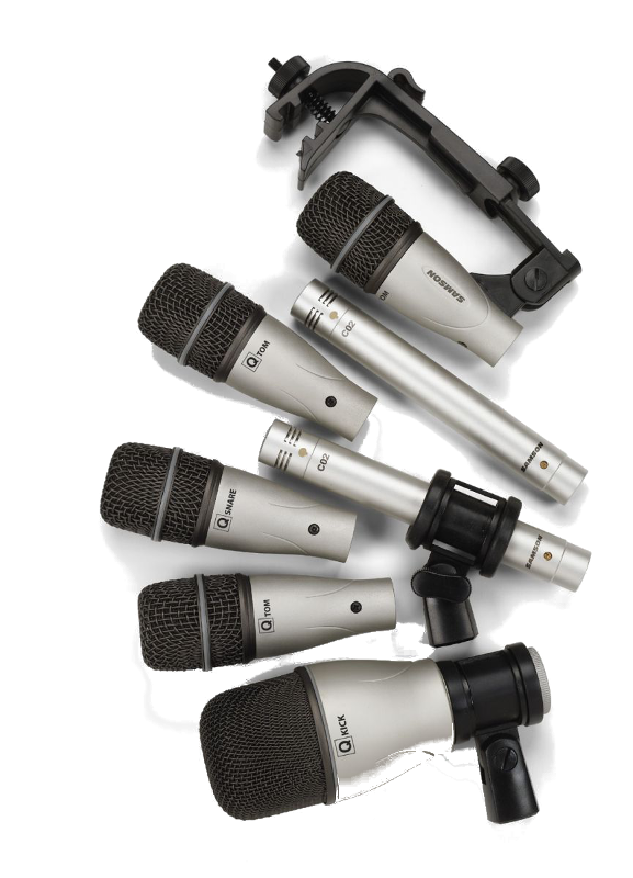 Samson 7kit - Zestaw mikrofonów do perkusji 3xQ Tom, 1x Q Snare, 1x Q Kick, 2x CO2, walizka
