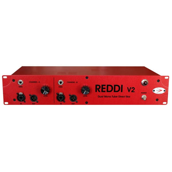 A-Designs REDDI V2 - Podwójny lampowy DI-Box front