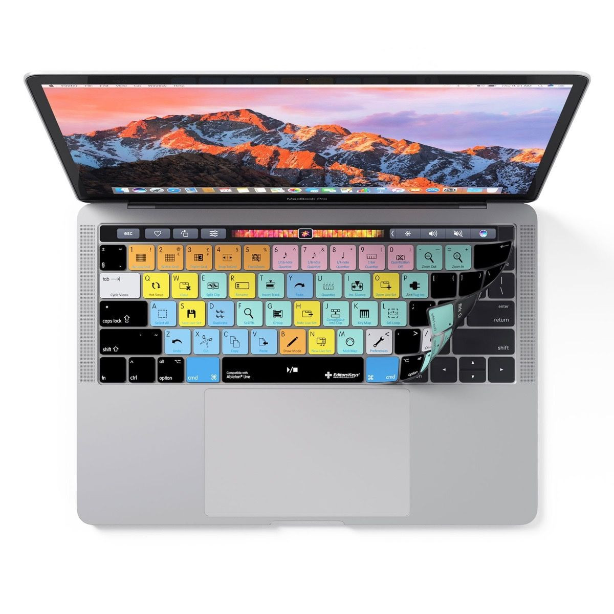 ‌EDITORSKEYS - ABLETON LIVE KEYBOARD COVERS (FOR MACBOOK PRO 2016-2019)