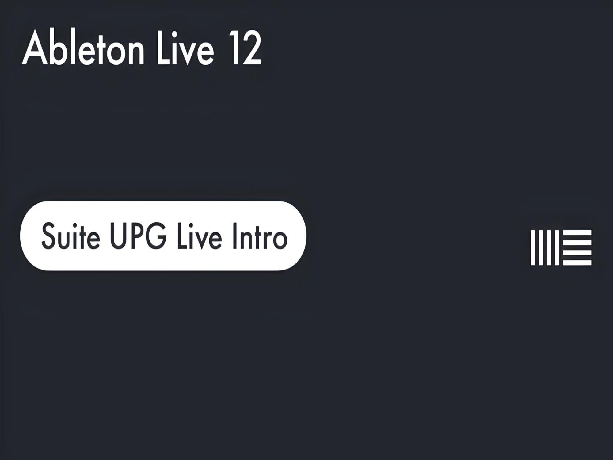 Ableton Live 12 Suite UPG from Live Intro (DIGI) - Software 