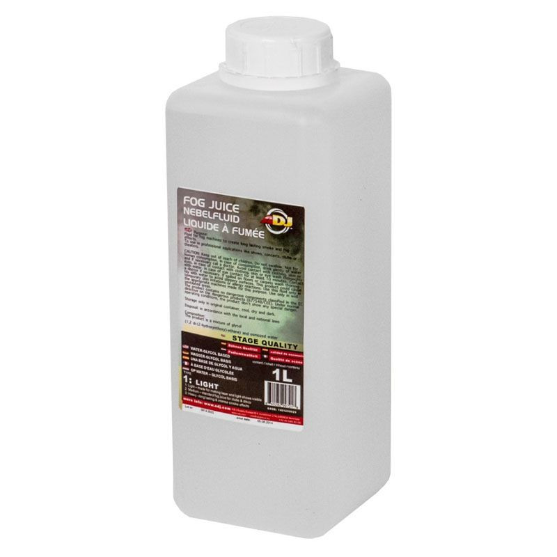 ADJ FOG JUICE 1 LIGHT - 1L Smoke Machine Fluid Light