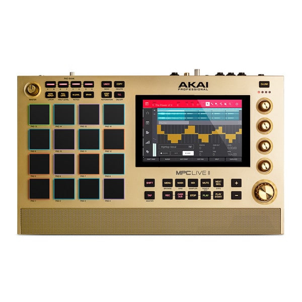 AKAI MPC LIVE II GOLD - stacja robocza - front