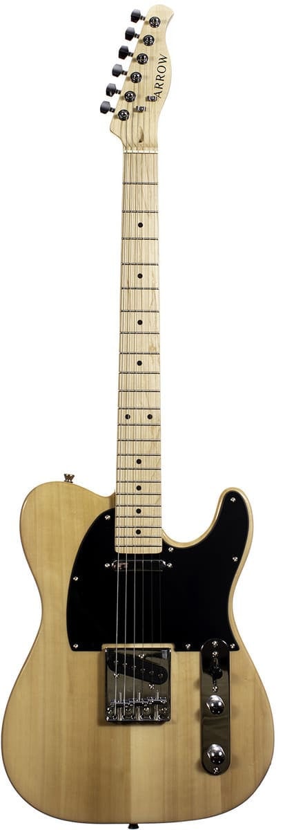 ‌Arrow TL 11 Woody Maple/Black - gitara elektryczna front