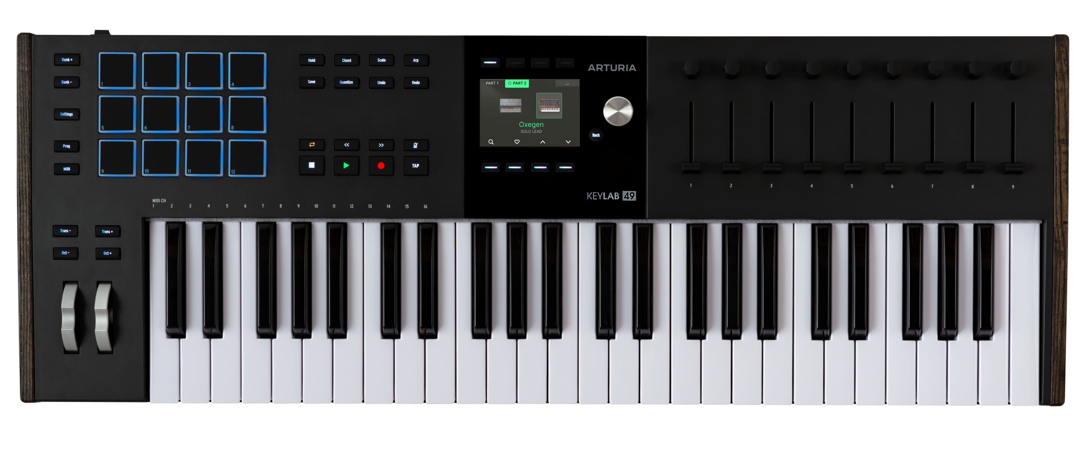 Arturia KeyLab 49 mk3 Black - Kontroler MIDI top