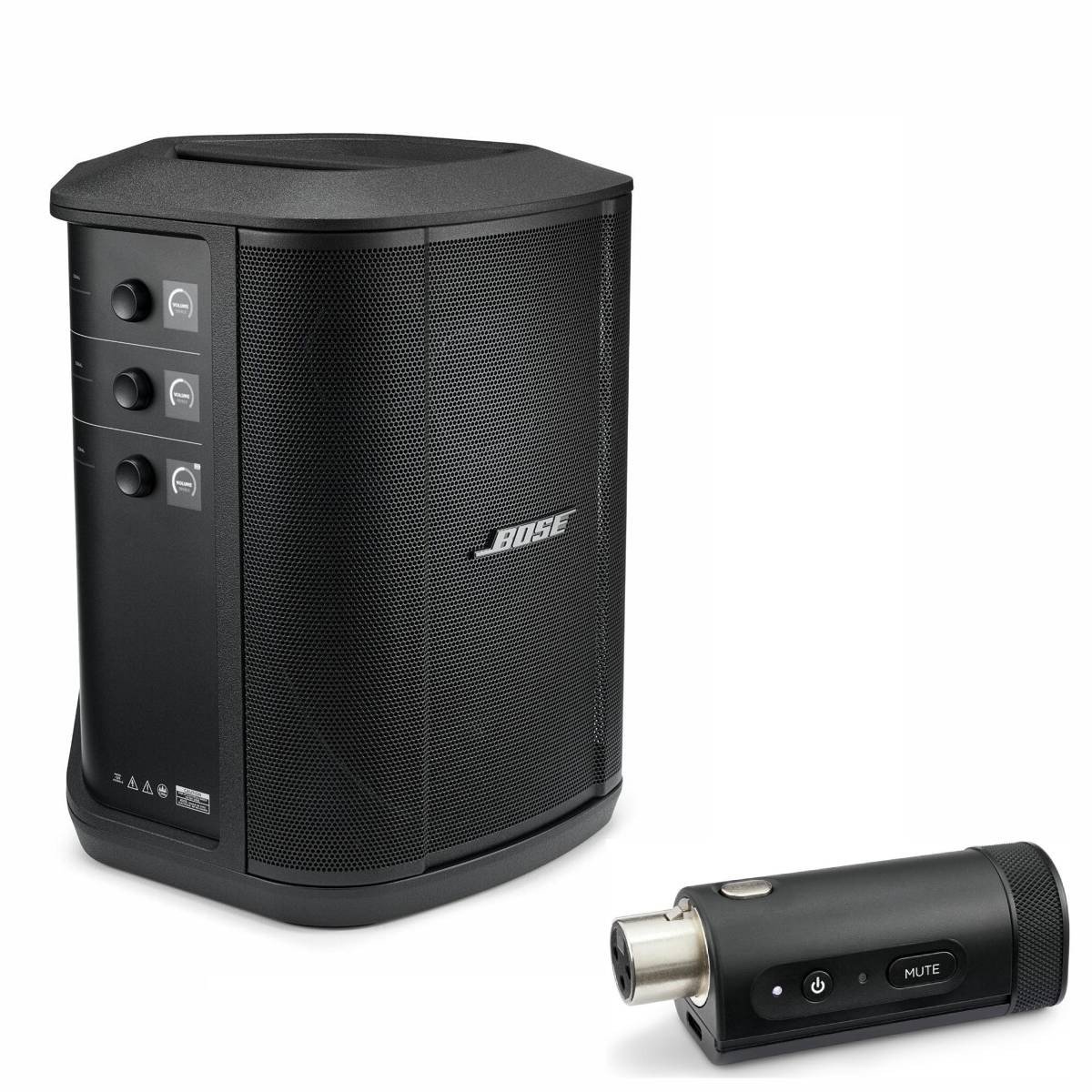 ‌BOSE S1 PRO+ - bezprzewodowy system nagłośnieniowy (z baterią) + Bose XLR Transmiter