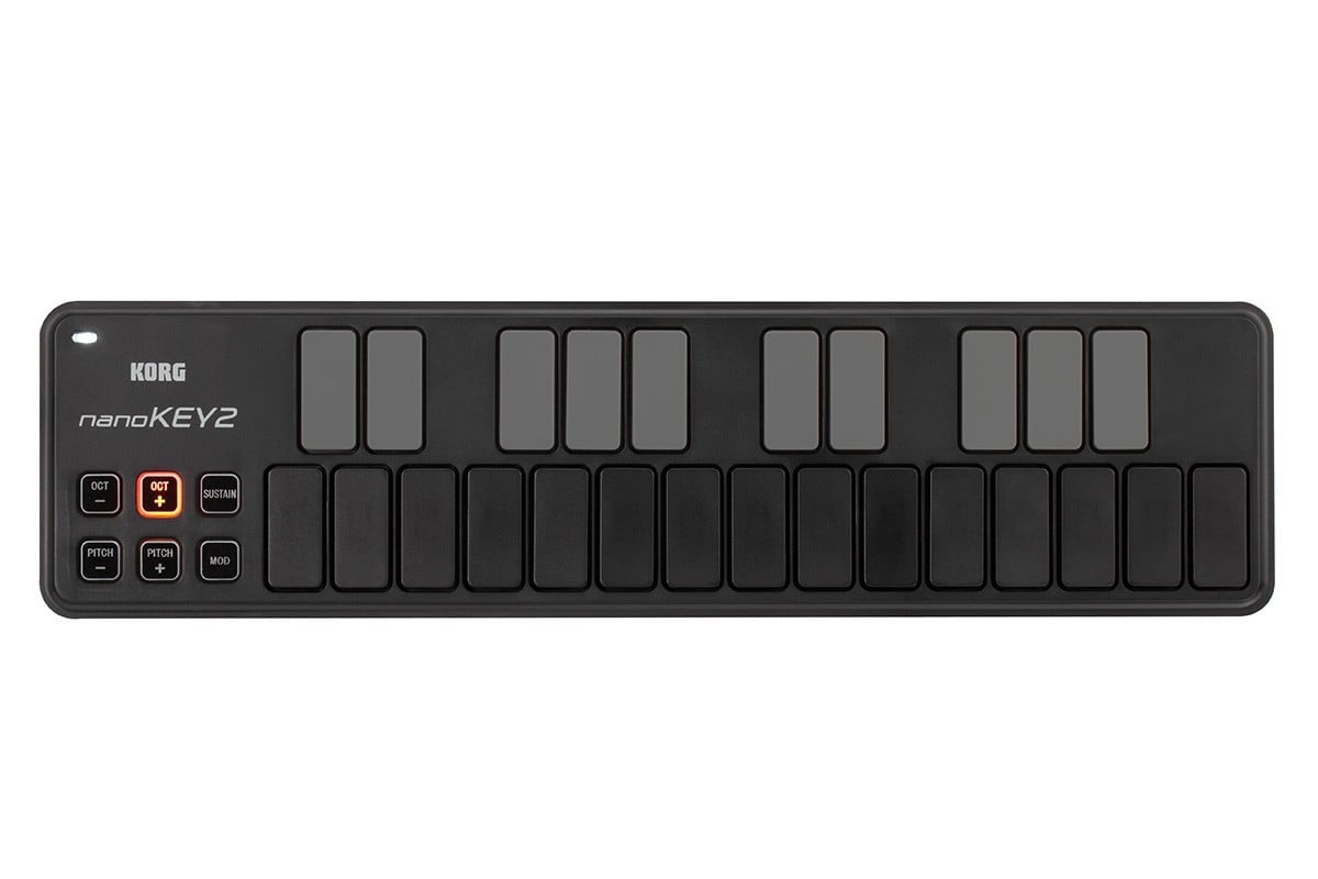 KORG NANOKEY 2 BK - KONTROLER MIDI USB