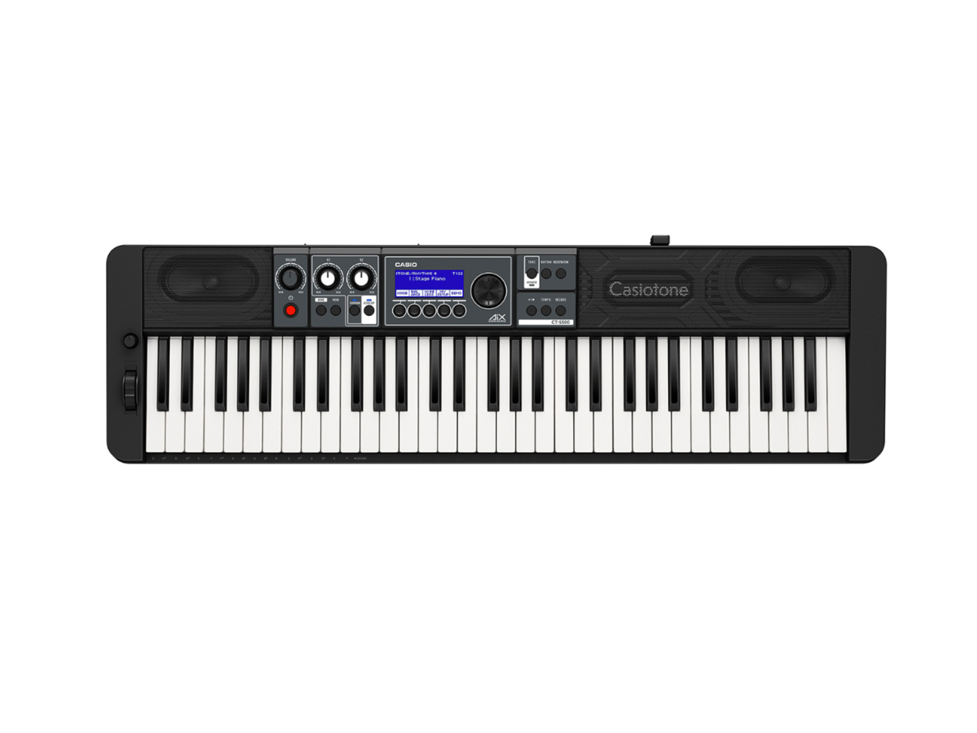 ‌CASIO CT-S500 - Keyboard z góry