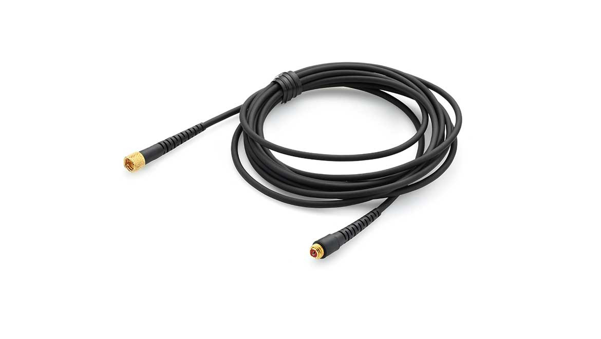 ‌DPA CM2218B00 - MicroDot Extension Cable, 2.2 mm, 1.8 m (5.9 ft), Black