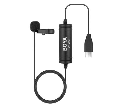 BOYA BY-DM2 - mikrofon krawatowy USB-C (android)