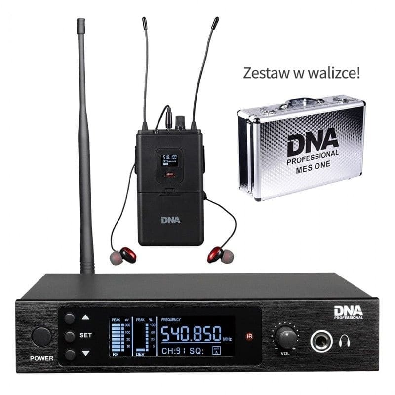 DNA IN-EAR - douszny odsłuch bezprzewodowy monitor