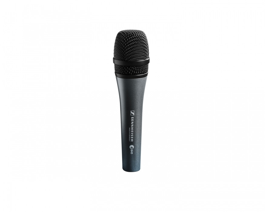 Sennheiser e 845-S - MIKROFON DYNAMICZNY WOKALOWY Z WYŁĄCZNIKIEM