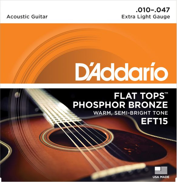 DADDARIO EFT15 - Struny do gitary akustycznej