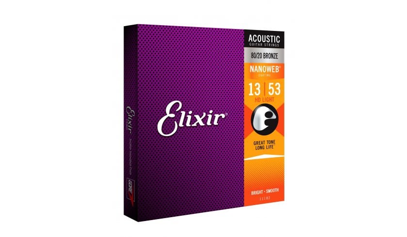 Elixir 11182 HD Light Anti-Rust (13-53) NW - struny akustyczne