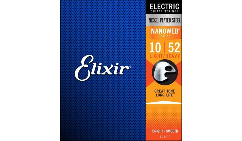 Elixir 12077 NanoWeb Light 10-52 - struny elektryczne