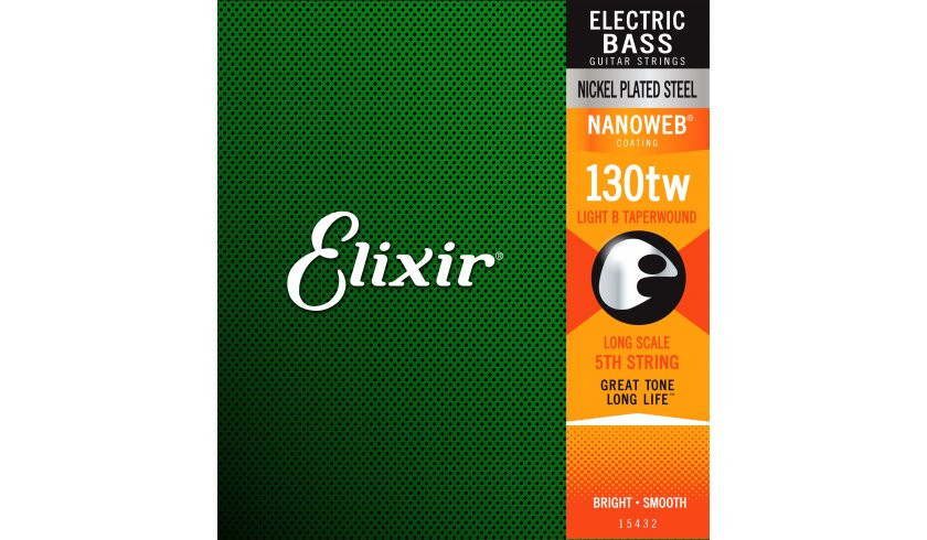 Elixir 15432 NanoWeb struna 5 Medium 130TW - struny basowe