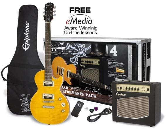 Epiphone SLASH "AFD" LP SPECIAL II PERFORMANCE PACK - zestaw gitarowy