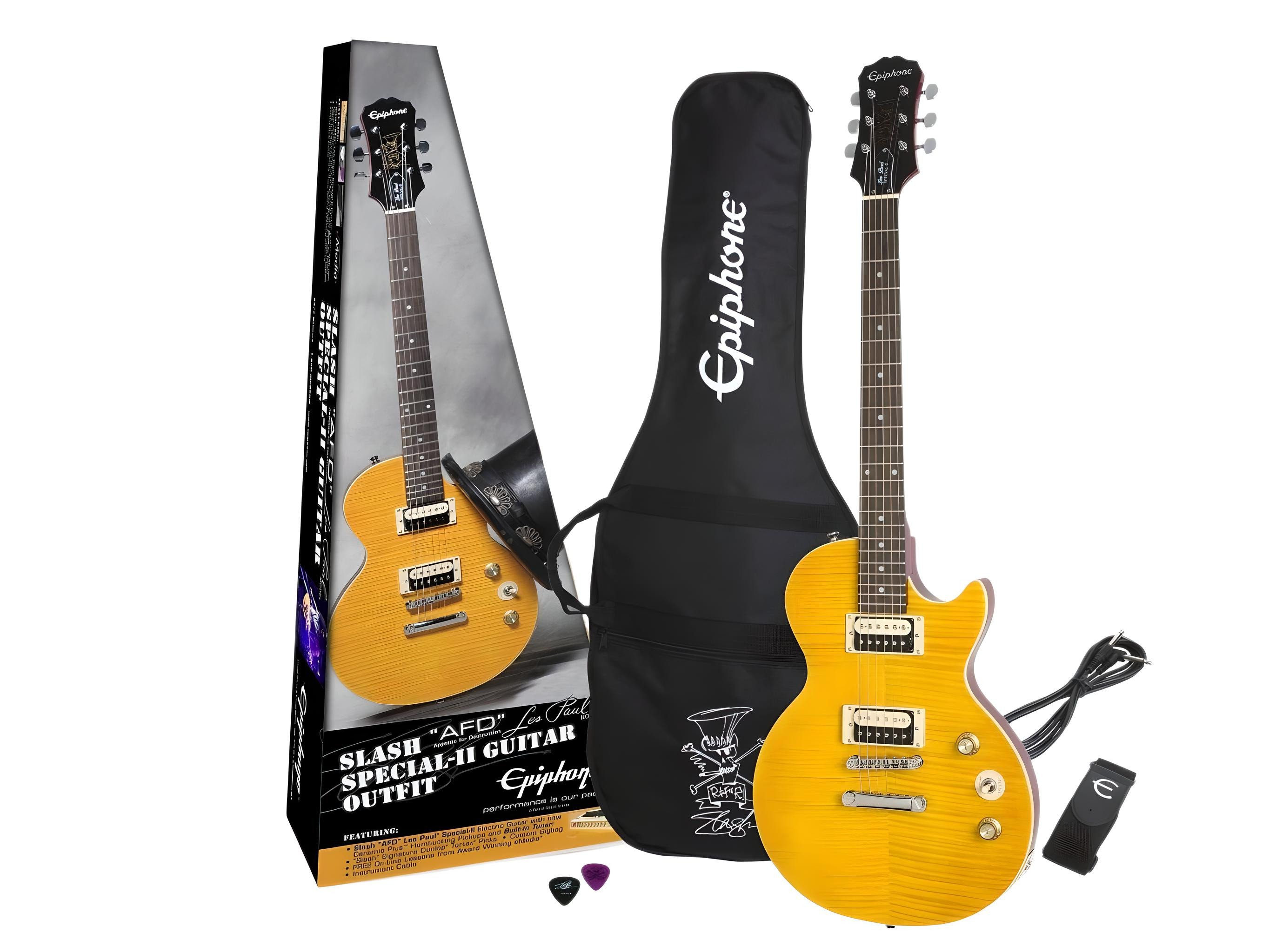 Epiphone SLASH "AFD" LP SPECIAL II Outfit - Guitar Set zestaw 