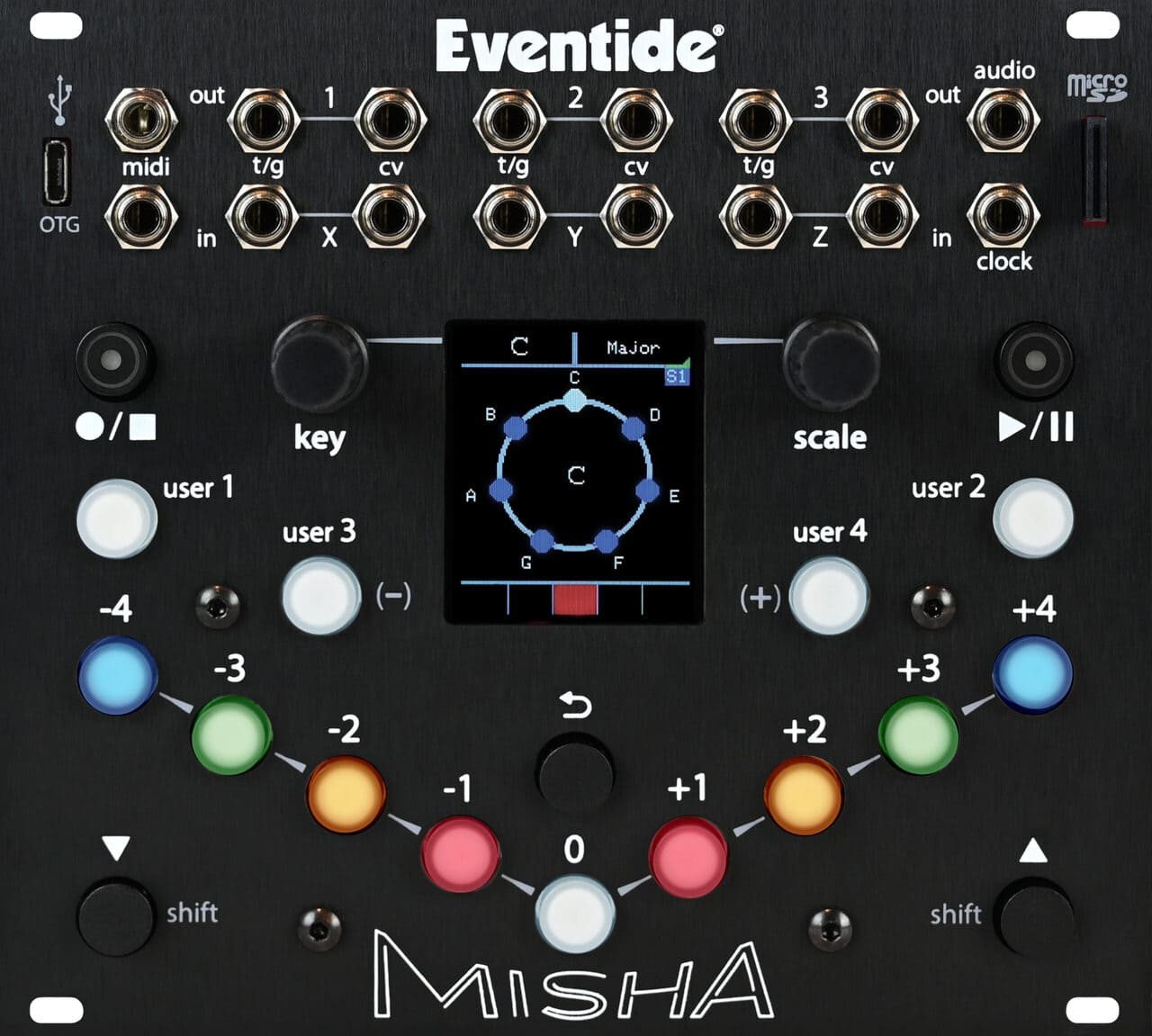 Eventide Misha‌ - sekwencer front