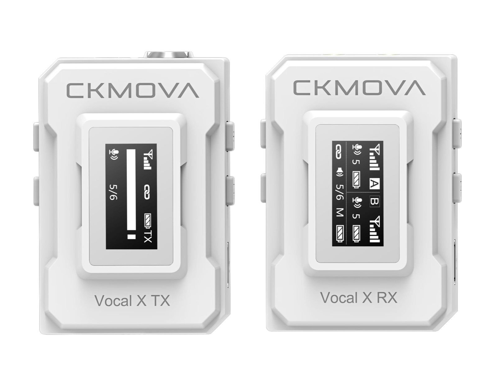 ‌CKMOVA Vocal X V1W - bezprzewodowy mikrofon na kamerę